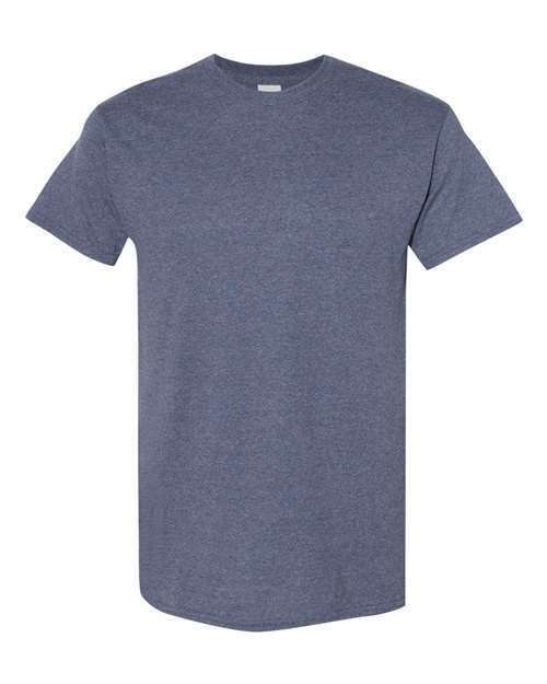 Gildan 5000 - Heather Navy (Front)