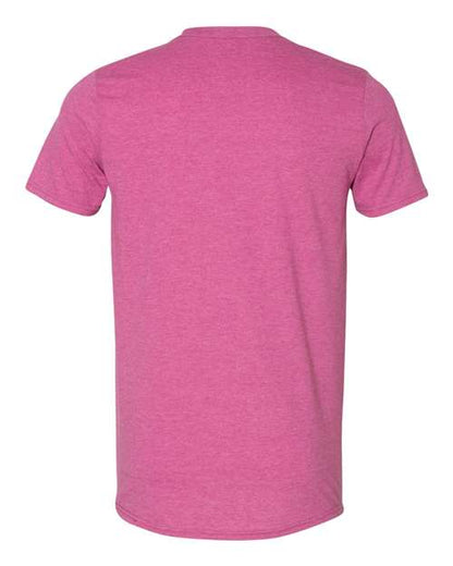 Gildan 64000 - Heather Berry (Back)