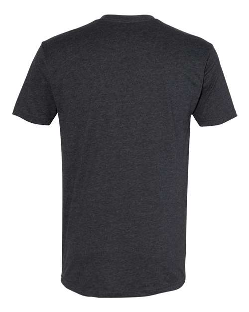 Next Level 6410 - Heather Charcoal (Back)