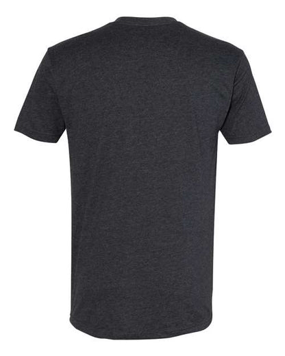 Next Level 6410 - Heather Charcoal (Back)