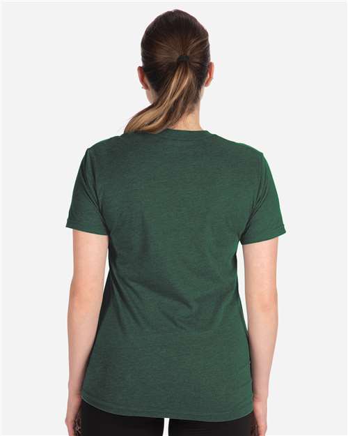 Next Level 6410 - Heather Forest Green (Back)