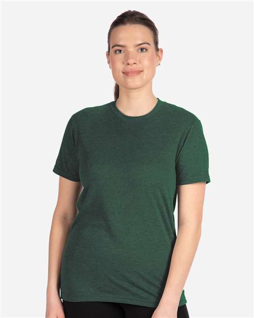 Next Level 6410 - Heather Forest Green (Front)