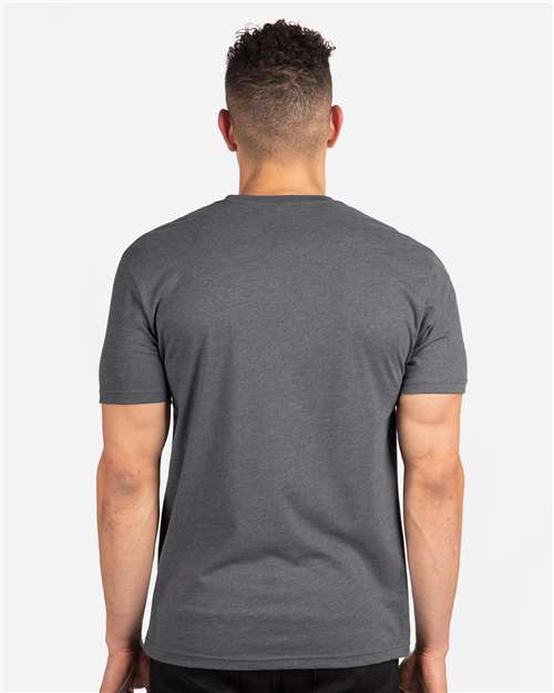 Next Level 6410 - Heather Metal (Back)
