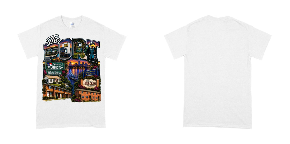 Gildan 5000 — White / L