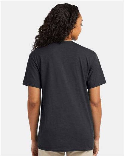 Hanes 4980 - Charcoal Heather (Back)