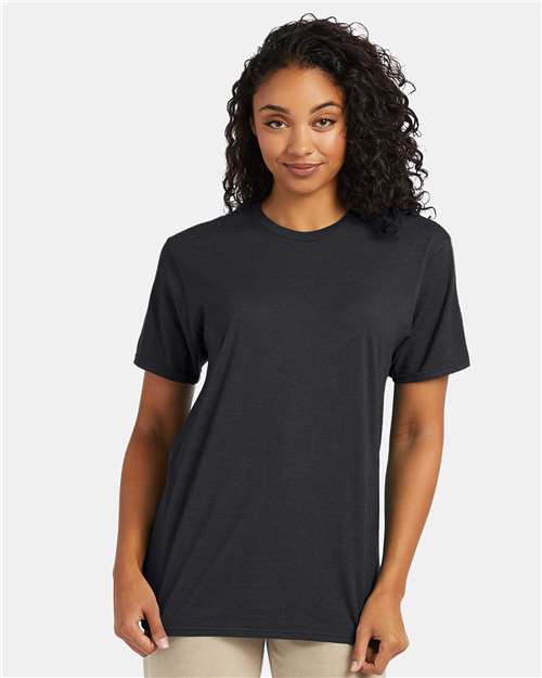 Hanes 4980 - Charcoal Heather (Front)