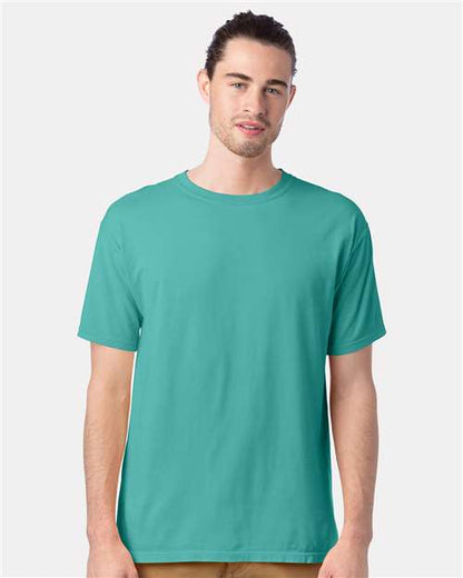 ComfortWash by Hanes GDH100 - Spanish Moss (Front)
