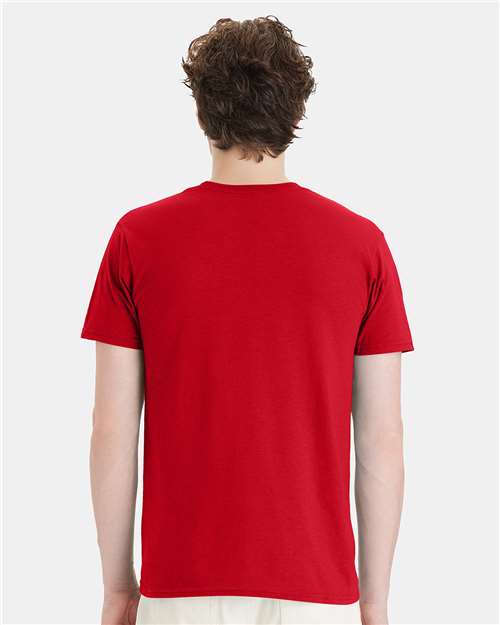 Hanes 4980 - Athletic Red (Back)