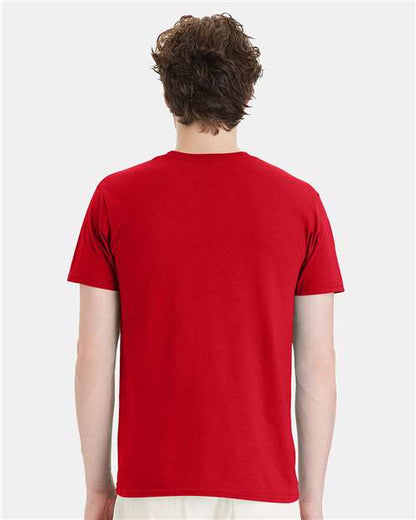 Hanes 4980 - Athletic Red (Back)