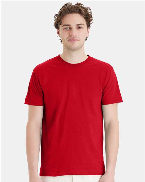 Hanes 4980 - Athletic Red (Front)