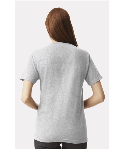American Apparel 1301 - Heather Grey (Back)