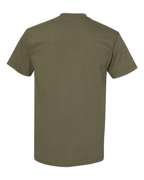American Apparel 1301 - Military Green (Back)