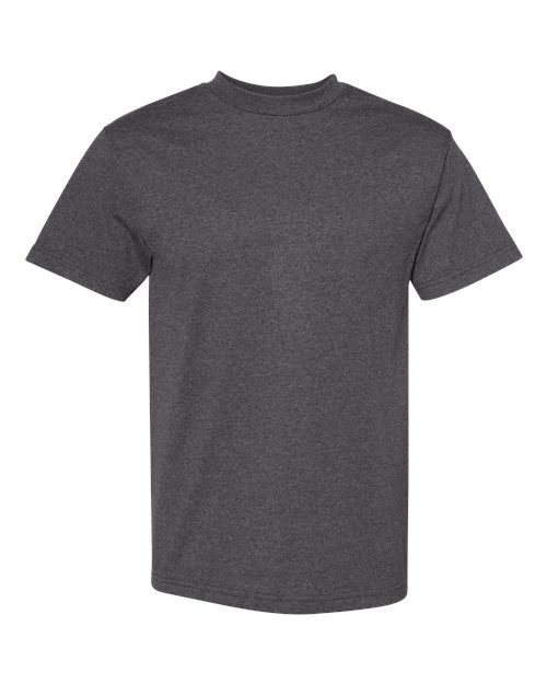 American Apparel 1301 - Heather Charcoal (Front)