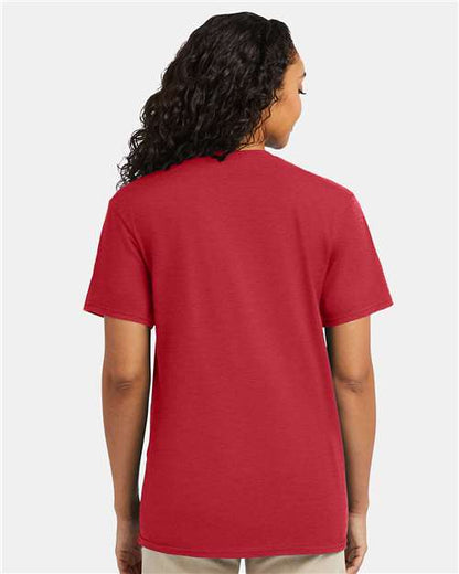 Hanes 4980 - Heather Red (Back)