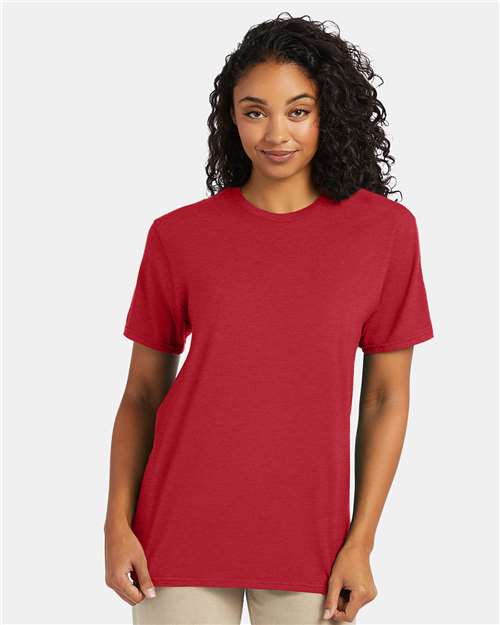 Hanes 4980 - Heather Red (Front)