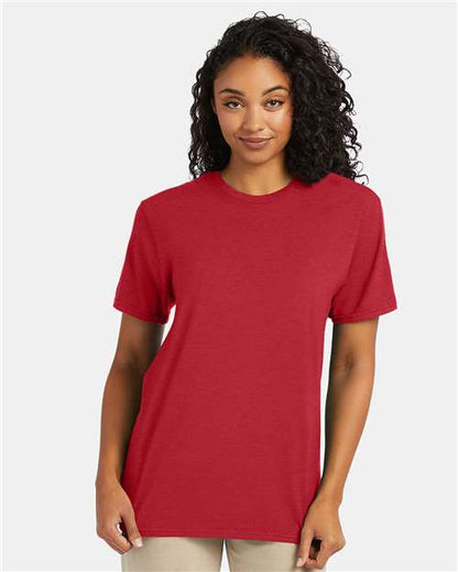 Hanes 4980 - Heather Red (Front)