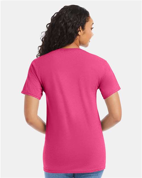 Hanes 5280 - Wow Pink (Back)