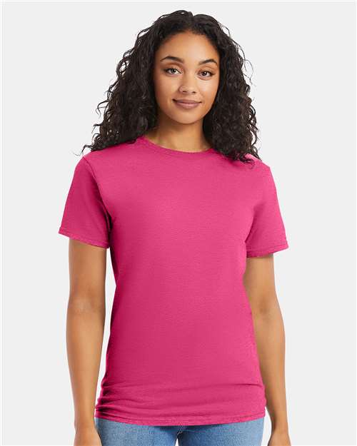 Hanes 5280 - Wow Pink (Front)
