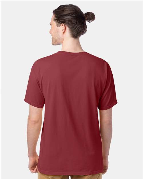 ComfortWash by Hanes GDH100 - Cayenne (Back)