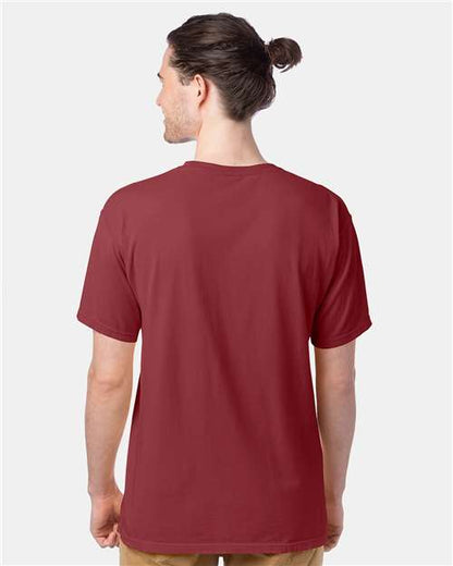 ComfortWash by Hanes GDH100 - Cayenne (Back)