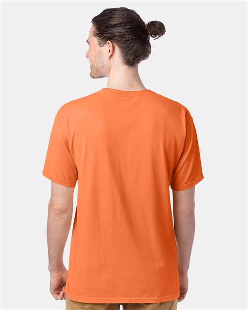 ComfortWash by Hanes GDH100 - Horizon Orange (Back)
