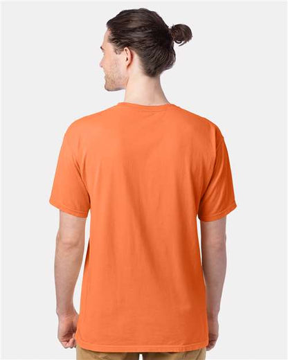 ComfortWash by Hanes GDH100 - Horizon Orange (Back)