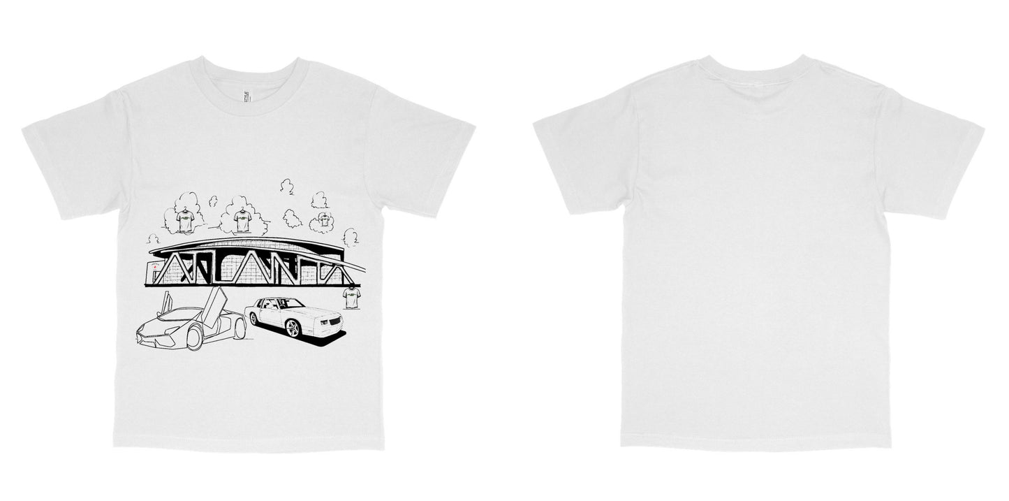 American Apparel 1301 — White / 3XL