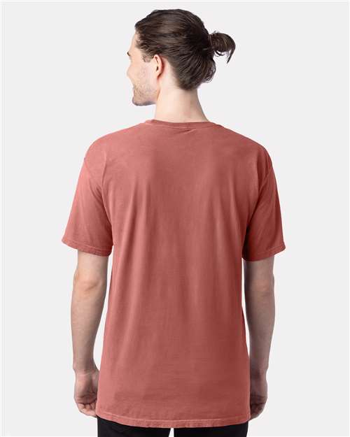 ComfortWash by Hanes GDH100 - Nantucket Red (Back)