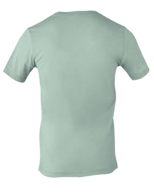 BELLA + CANVAS 3001 - Dusty Blue (Back)