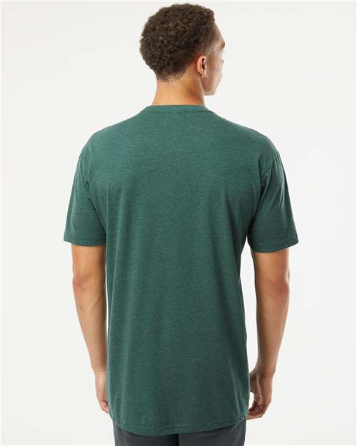 Next Level 6210 - Heather Forest Green (Back)
