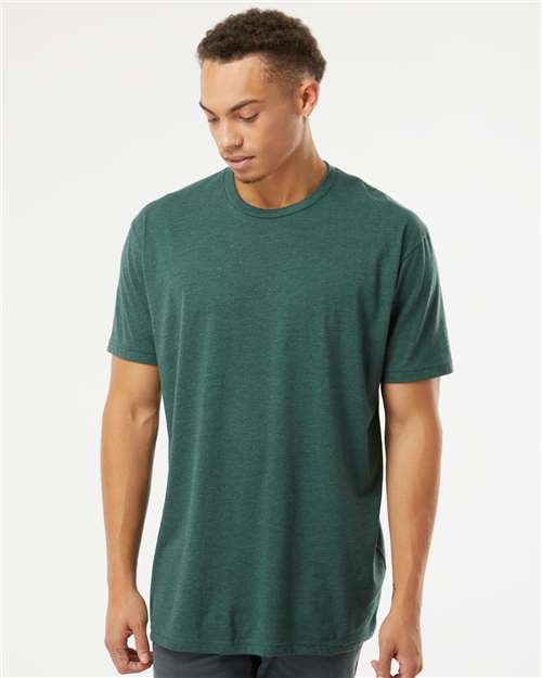 Next Level 6210 - Heather Forest Green (Front)
