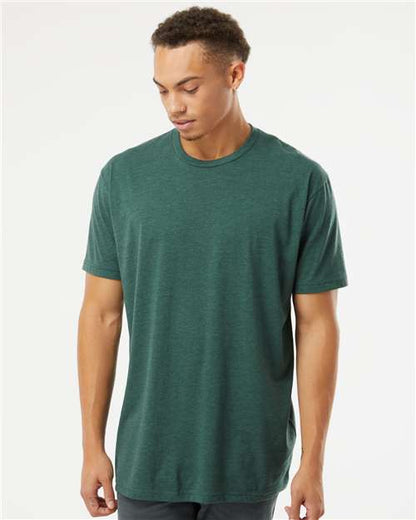 Next Level 6210 - Heather Forest Green (Front)