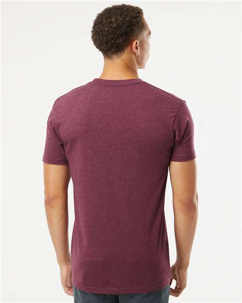 Next Level 6210 - Heather Maroon (Back)