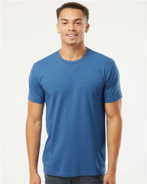 Next Level 6210 - Heather Cool Blue (Front)
