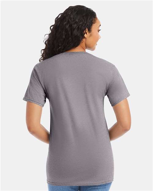 Hanes 5280 - Graphite (Back)