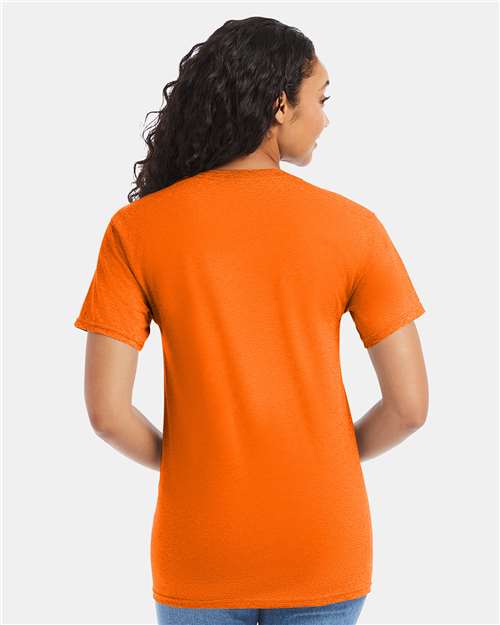 Hanes 5280 - Safety Orange (Back)