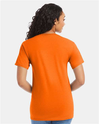 Hanes 5280 - Safety Orange (Back)