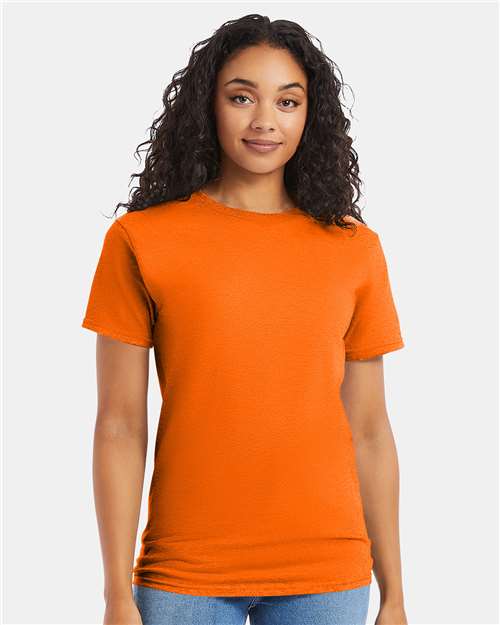 Hanes 5280 - Safety Orange (Front)
