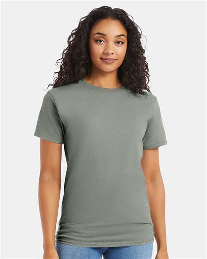 Hanes 5280 - Stonewashed Green (Front)