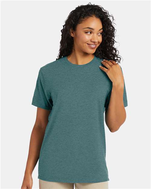 Hanes 4980 - Cactus Heather (Front)