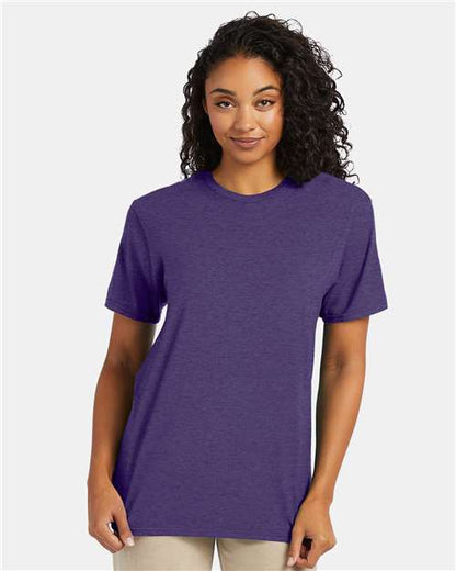 Hanes 4980 - Grape Smash Heather (Front)