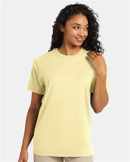 Hanes 4980 - Lemon Meringue Heather (Front)