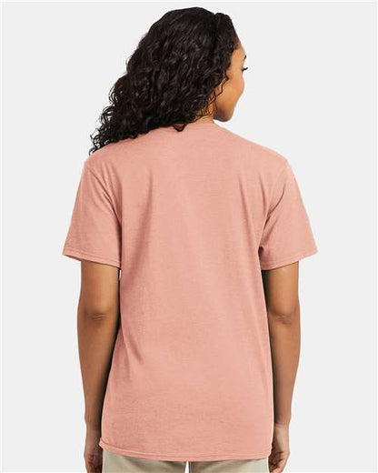 Hanes 4980 - Marbled Cantaloupe (Back)