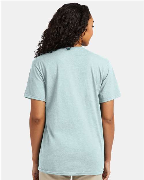 Hanes 4980 - Marbled Ice Fall (Back)