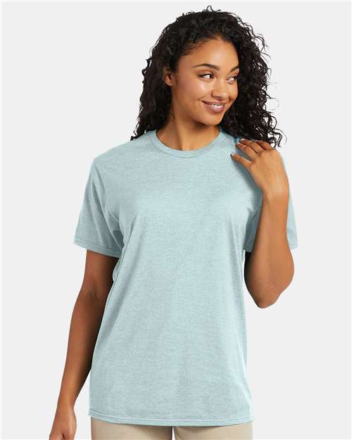 Hanes 4980 - Marbled Ice Fall (Front)
