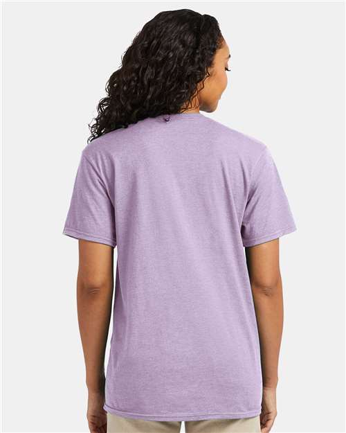 Hanes 4980 - Marbled Pale Violet (Back)