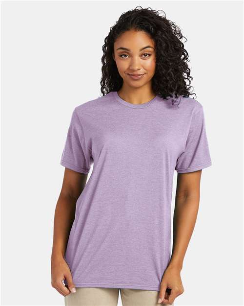 Hanes 4980 - Marbled Pale Violet (Front)