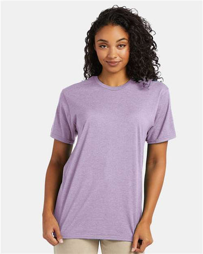 Hanes 4980 - Marbled Pale Violet (Front)