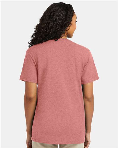 Hanes 4980 - Mauve Heather (Back)