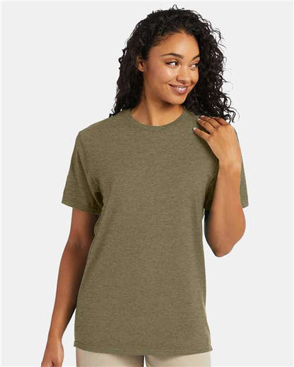 Hanes 4980 - Oregano Heather (Front)